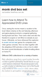 Mobile Screenshot of monkdvdboxset.wordpress.com