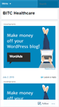Mobile Screenshot of bitchealthcare.wordpress.com