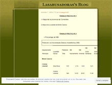 Tablet Screenshot of lasabusadoras.wordpress.com