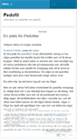 Mobile Screenshot of pedofiler.wordpress.com