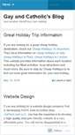 Mobile Screenshot of gayandcatholic.wordpress.com