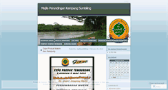 Desktop Screenshot of mpksumbiling.wordpress.com