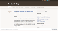 Desktop Screenshot of elucidolearning.wordpress.com