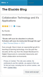 Mobile Screenshot of elucidolearning.wordpress.com