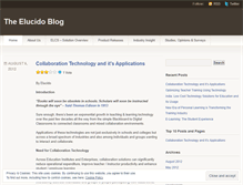 Tablet Screenshot of elucidolearning.wordpress.com