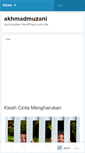 Mobile Screenshot of akhmadmuzani.wordpress.com