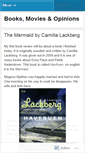 Mobile Screenshot of opinionsmoviesandbooks.wordpress.com