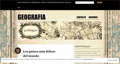 Desktop Screenshot of geobloggeo.wordpress.com