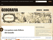 Tablet Screenshot of geobloggeo.wordpress.com