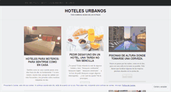 Desktop Screenshot of hotelesurbanos.wordpress.com