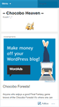 Mobile Screenshot of chocoboh.wordpress.com