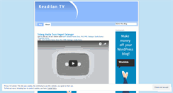 Desktop Screenshot of keadilantv.wordpress.com