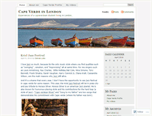 Tablet Screenshot of capeverdeinlondon.wordpress.com