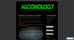 Desktop Screenshot of alcohology.wordpress.com