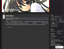 Tablet Screenshot of animetrix.wordpress.com