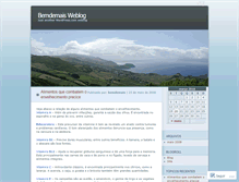 Tablet Screenshot of bemdemais.wordpress.com