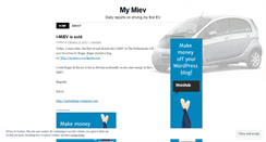 Desktop Screenshot of mymiev.wordpress.com