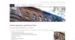 Desktop Screenshot of decaturrental.wordpress.com