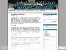 Tablet Screenshot of hockettes.wordpress.com