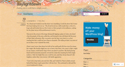 Desktop Screenshot of daylightdawn.wordpress.com