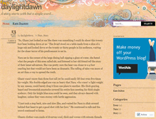 Tablet Screenshot of daylightdawn.wordpress.com