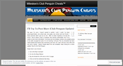 Desktop Screenshot of mileskee.wordpress.com