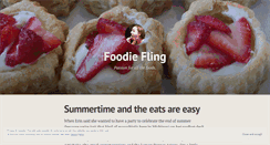 Desktop Screenshot of foodiefling.wordpress.com