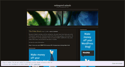 Desktop Screenshot of enanimals.wordpress.com