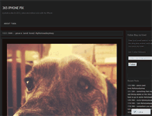 Tablet Screenshot of 365iphonepix.wordpress.com