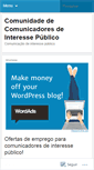 Mobile Screenshot of comunidadecip.wordpress.com