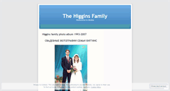 Desktop Screenshot of higginsmissionary.wordpress.com