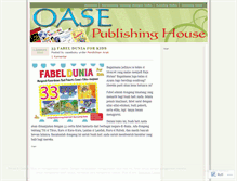 Tablet Screenshot of oasebuku.wordpress.com