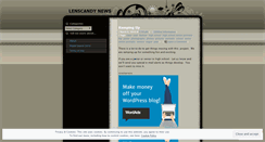 Desktop Screenshot of lenscandy.wordpress.com
