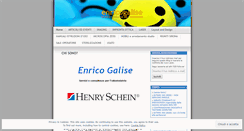 Desktop Screenshot of enricogalise.wordpress.com