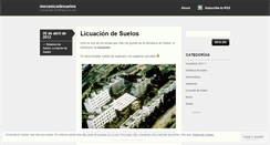 Desktop Screenshot of mecanicadesuelos.wordpress.com