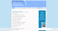 Desktop Screenshot of mopszone27.wordpress.com