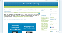 Desktop Screenshot of danceindiadanceseason3.wordpress.com