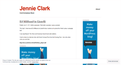 Desktop Screenshot of jennieclark.wordpress.com