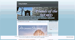 Desktop Screenshot of livingscripture.wordpress.com