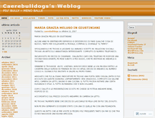 Tablet Screenshot of caerebulldogs.wordpress.com