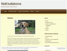 Tablet Screenshot of neitikultakorva.wordpress.com