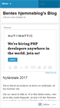 Mobile Screenshot of benteshjemmeblog.wordpress.com