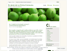 Tablet Screenshot of elblogdelacuinacatalana.wordpress.com