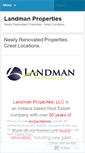 Mobile Screenshot of landmanproperties.wordpress.com