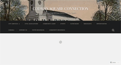 Desktop Screenshot of codmansquare.wordpress.com