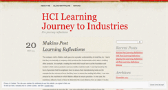 Desktop Screenshot of edblearningjourneylog.wordpress.com