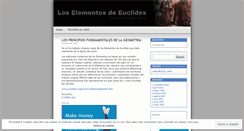 Desktop Screenshot of loselementosdeeuclides.wordpress.com