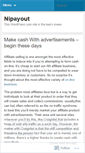 Mobile Screenshot of nipayout.wordpress.com
