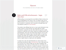 Tablet Screenshot of nipayout.wordpress.com
