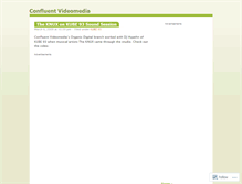 Tablet Screenshot of confluentvideomedia.wordpress.com